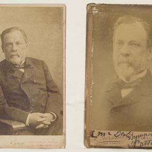 Louis Pasteur, French biologist, 1878 and 1886 / photog...