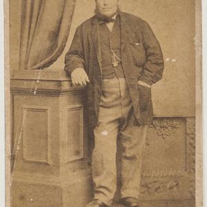 Captain Lewis, of the ship Princess Dagmar, ca. 1869 / ...