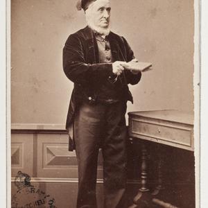 John Pascoe Fawkner, 28 May 1862 / photographer Patters...