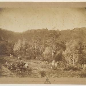 Sir Henry Parkes at his residence, Faulconbridge, after...