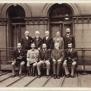 General Post Office staff, probably taken outside the G...