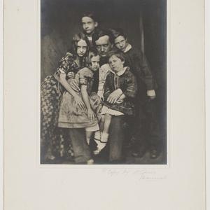 Edmund Blacket and his five eldest children, ca. 1855-1...