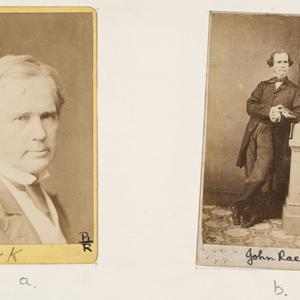 John Rae, artist, between 1860-1880 / photographer J. L...