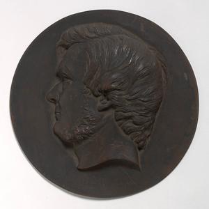[Sir James Martin], 1854 / bronze portrait medallion ca...