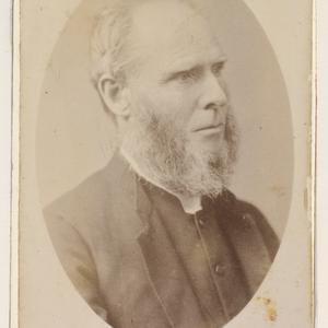 Reverend Septimus M. Hungerford, ca. 1867-1870 / photog...