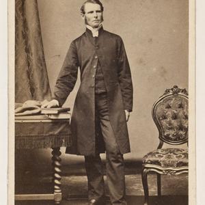 Reverend Septimus M. Hungerford, ca. 1858-1864 / photog...