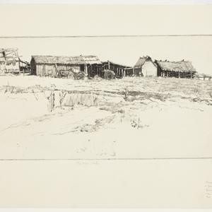 Item 06: The Farm Sheds, 1923 / Sydney Ure Smith