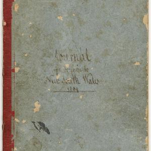 Henry Colden Antill - journals, 1809, 1815; written in ...
