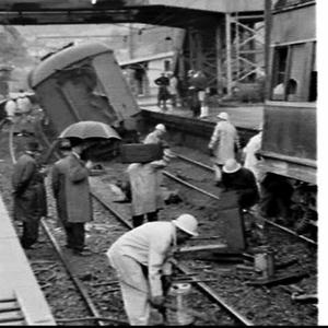 Derailment of a country sleeper passenger train at the ...