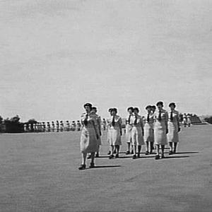 W.R.A.A.C. (Women's Royal Australian Army Corps) passing out parade, Georges Heights