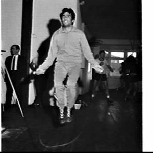 Boxer Rocky Gattellari, Bernie Hall's Gymnasium