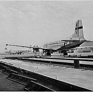 Four US Air Force Military Transport Service Globemaste...
