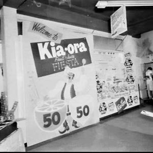 Kia-ora promotion in the G & G grocery shop, Hurstville
