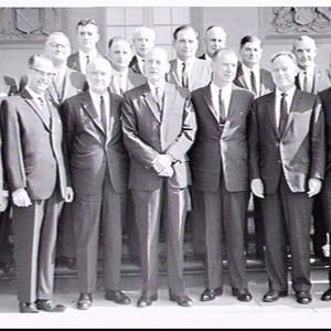 NSW Liberal Party Cabinet of Premier Askin, 1965, sworn...