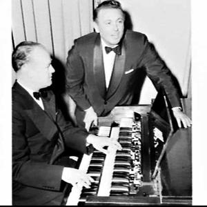 Alan Jones and organist Wilbur Kentwell on "Hour of Son...