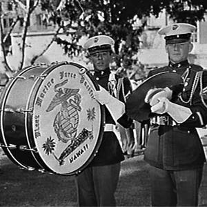 American Fleet Marine Force Pacific Band plays in Wynya...