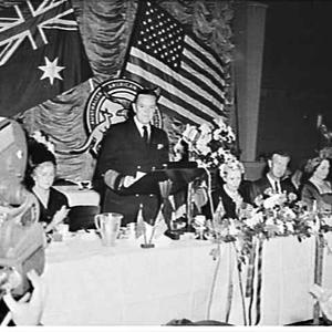 Australian American Association Coral Sea luncheon 1963...