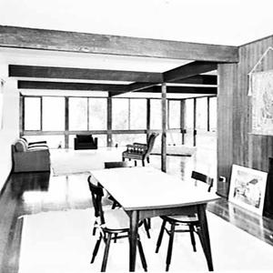 Pettit & Sevitt house for Giovanelli with views of the ...