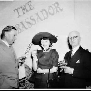 Cocktail party for The Ambassador, the British export m...