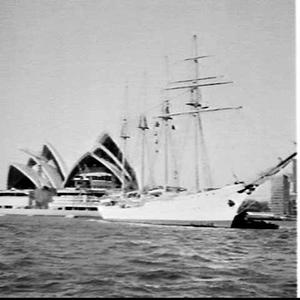 Chilean Naval training ship Esmeralda in Sydney for the Captain Cook Bi-Centenary Celebrations