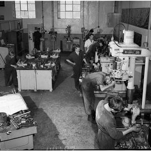 Machine shop at Australian Paper Mills