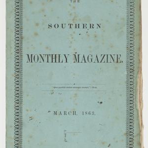 The Southern monthly magazine.
