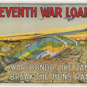 Seventh war loan [picture] : war bonds, like tanks, bre...