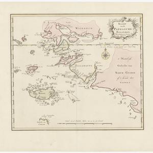 Kaart van de Papoasche Eilanden [cartographic material]...