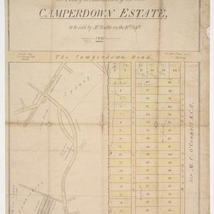 Plan of 60 allotments of the Camperdown Estate [cartogr...