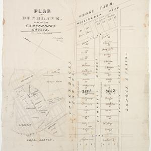 Plan of Dunblane, part of the Camperdown estate [cartog...