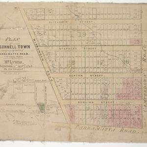 Plan of O'Connell town, situated on the new cut of Parr...