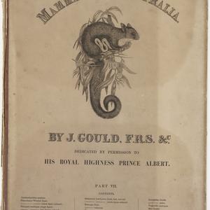 The mammals of Australia / by John Gould ...