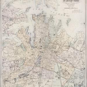 Map of the city of Sydney and adjacent suburbs [cartogr...