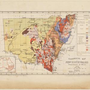 Geological map of New South Wales [cartographic materia...