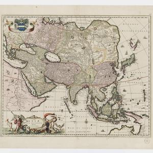 Asiae nova delineatio [cartographic material] / auctore...