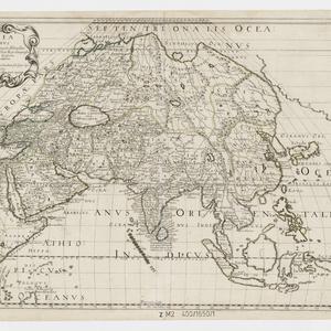 Asia Vetvs [cartographic material] / autore N. Sanson A...