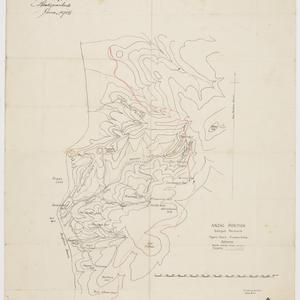 Anzac position, Gallipoli Peninsula [cartographic mater...