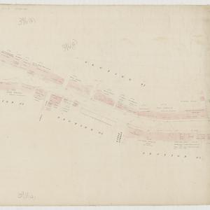 [Plan of lower George Street showing sections 47, 62, 6...