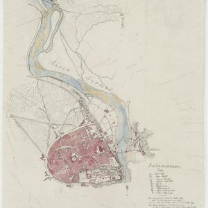 Salamanca [cartographic material] / [by T.L. Mitchell].