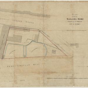Plan of site for Sailors Home, Parish of St Phillip, Ci...