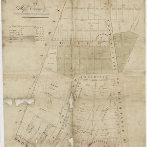 Plan of fifty two allotments situated to the south end ...