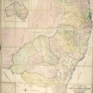 Reuss & Browne's map of New South Wales and part of Que...