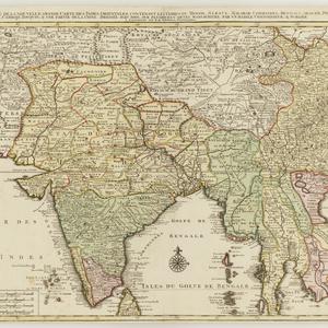 La Nouvelle grande carte des Indes Orientales ... dress...