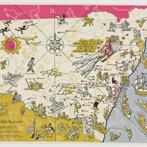 A 1951 Prefab map of N.S.W. [cartographic material] / d...