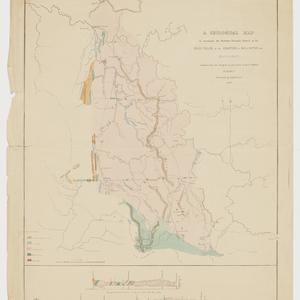 A geological map to accompany the Surveyor General's re...