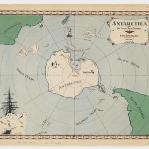 Antarctica and the south polar regions [cartographic ma...