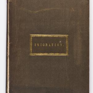 Sidney's emigrant's journal.