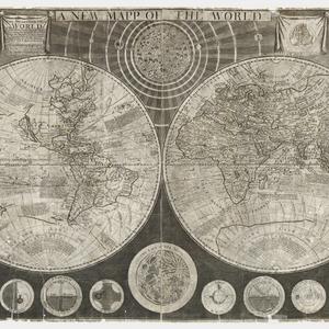 A new mapp of the world [cartographic material] / Sutto...