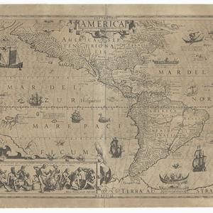 America [cartographic material] / [Gerhard Mercator]