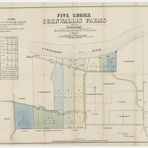 Five choice Cornwallis farms near Windsor [cartographic...